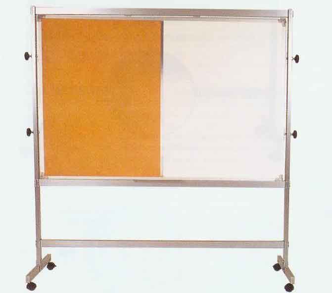 Combination Whiteboard/Corkboard